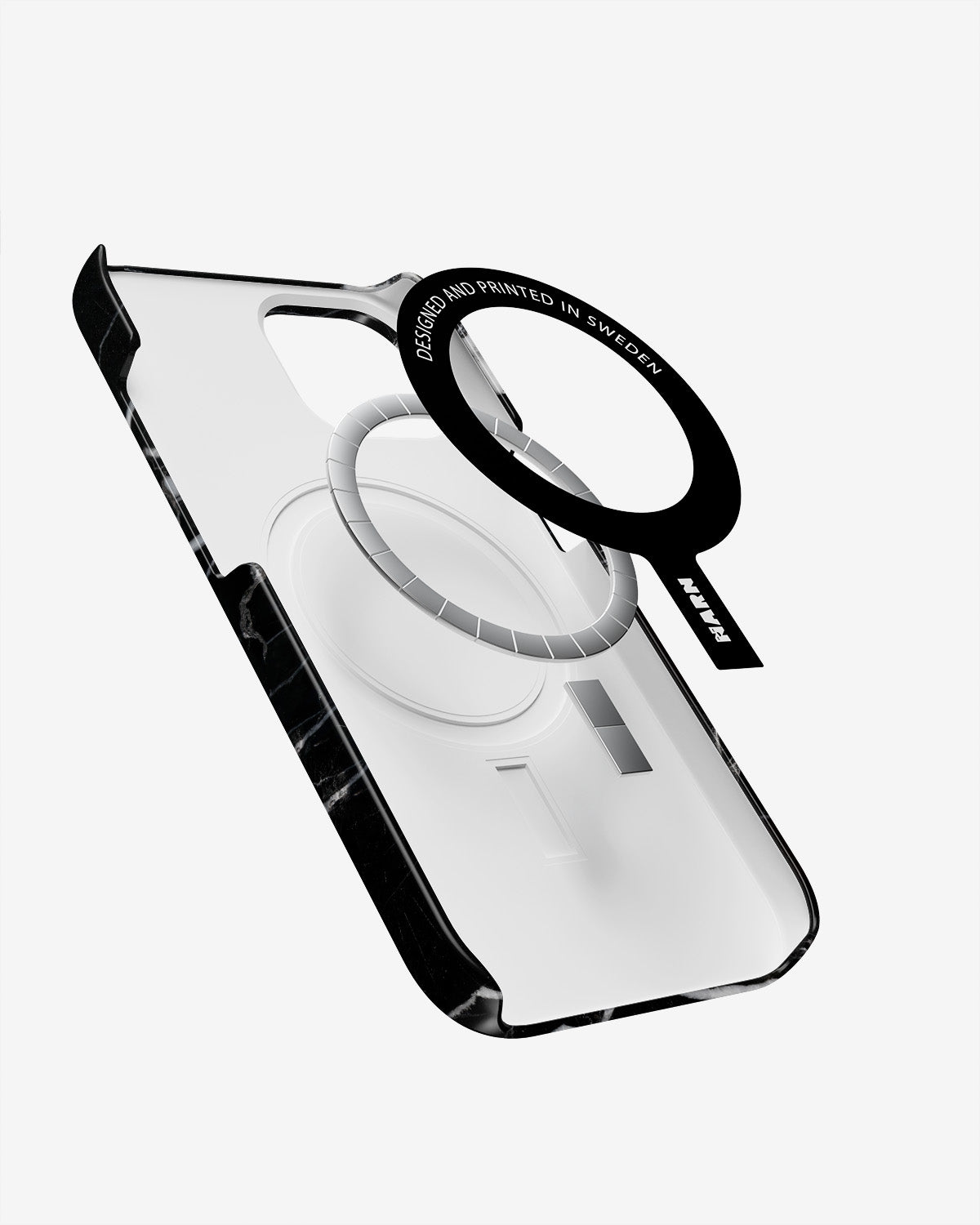 iPhone 13 Slim Case - Black Marble - View 2