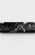 iPhone 13 Slim Case - Custom - Black Marble - View 3