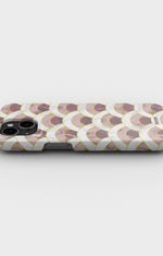 iPhone 13 Slim Case - Pink Marble Waves - View 3