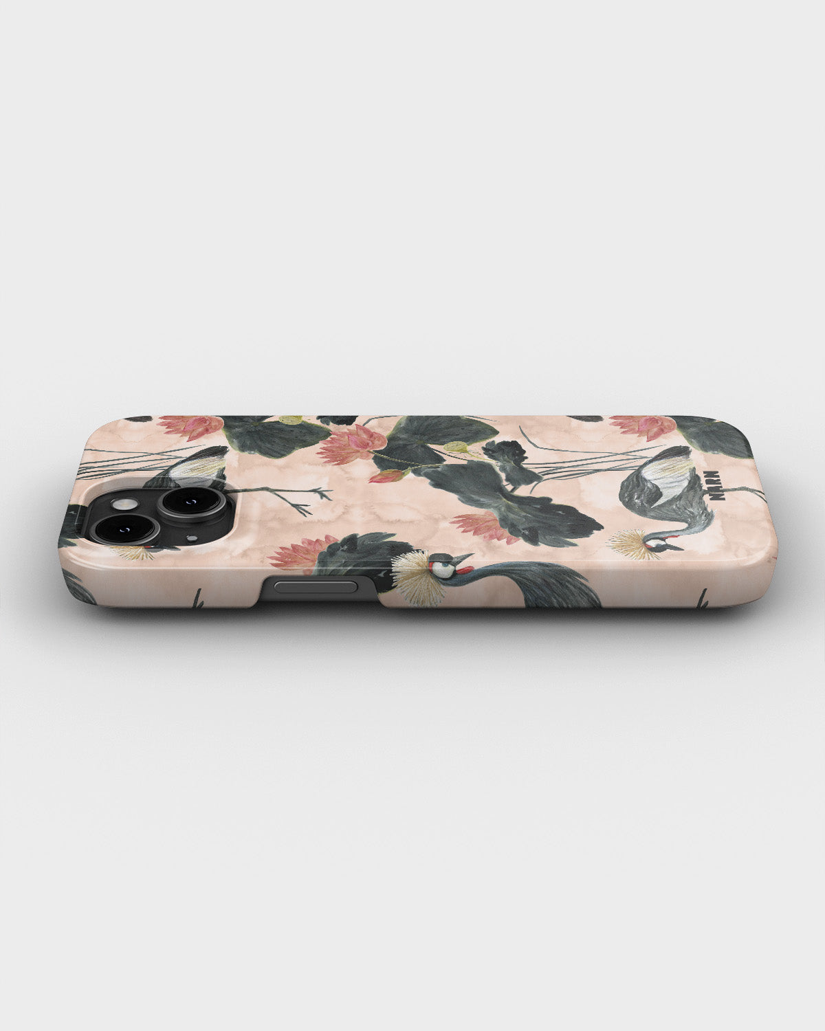 iPhone 13 Slim Case - Crowned Bird - View 3
