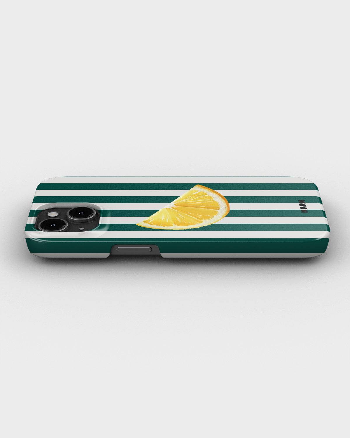 iPhone 13 Slim Case - Lemon Stripes - View 3