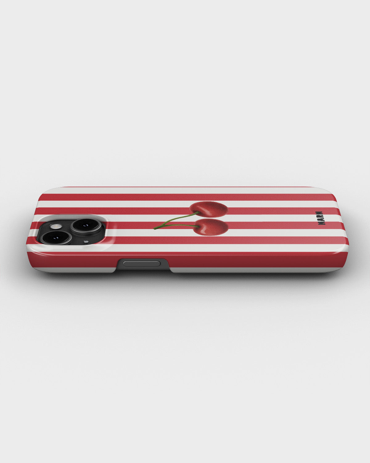 iPhone 13 Slim Case - Cherry Stripes - View 3