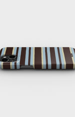 iPhone 13 Slim Case - Latte Lines - View 3