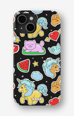 iPhone 12 / iPhone 12 Pro Slim Case - Cute Stickers - View 1