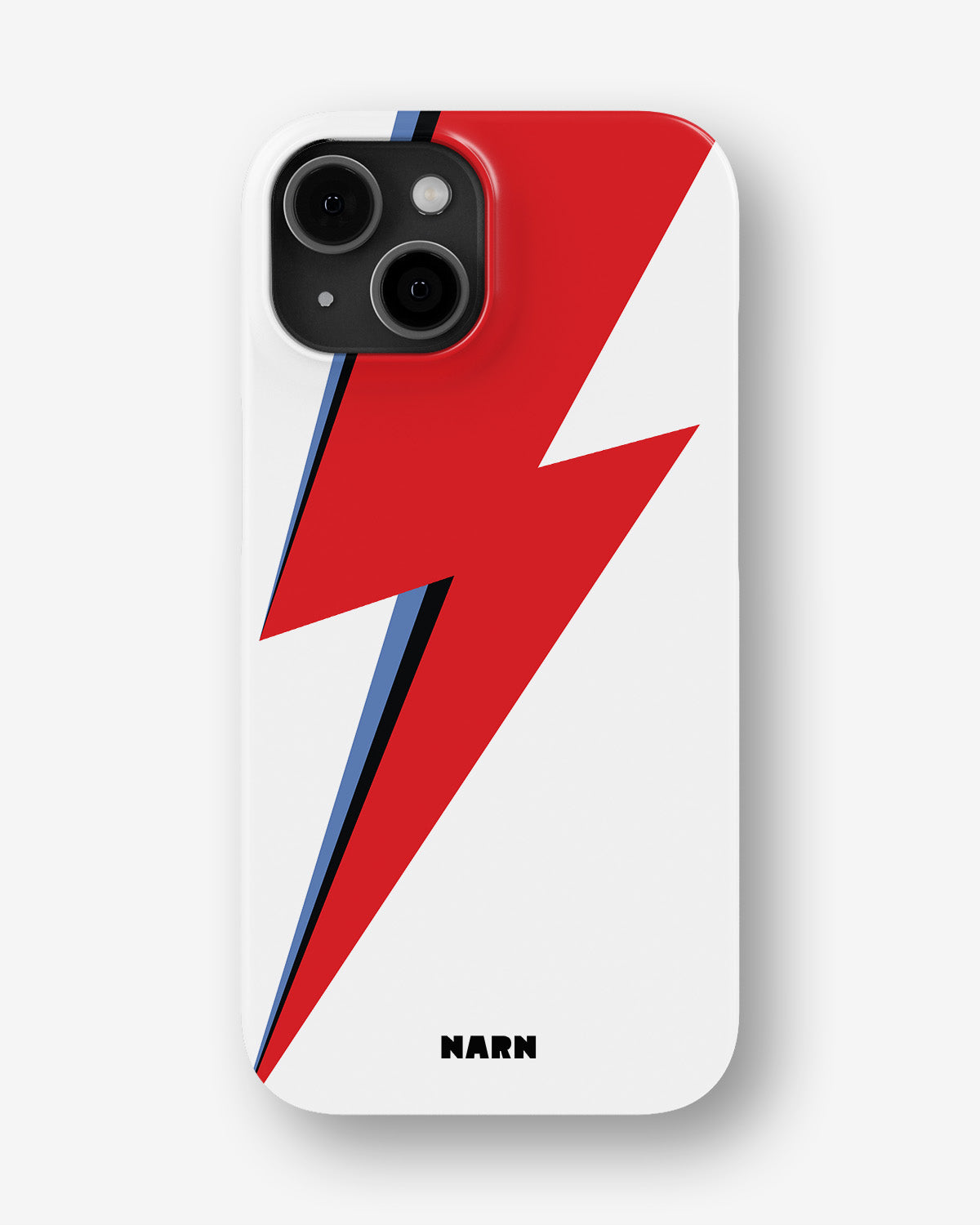 iPhone 12 / iPhone 12 Pro Slim Case - White Bowie  - View 1