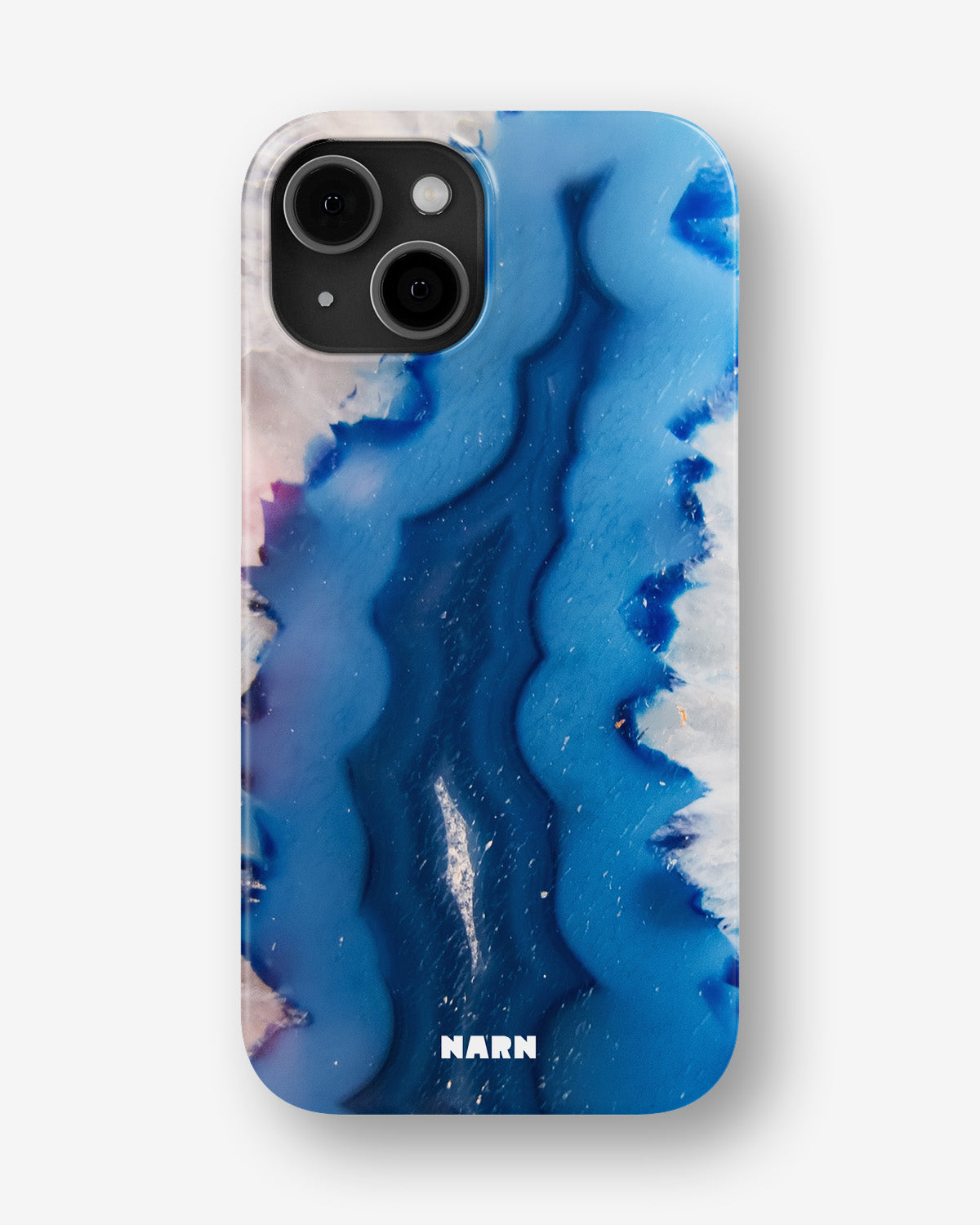 iPhone 12 / iPhone 12 Pro Slim Case - Blue Agate - View 1