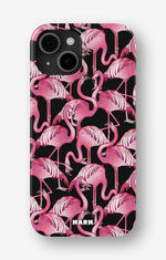 iPhone 12 / iPhone 12 Pro Slim Case - Flamingos - View 1