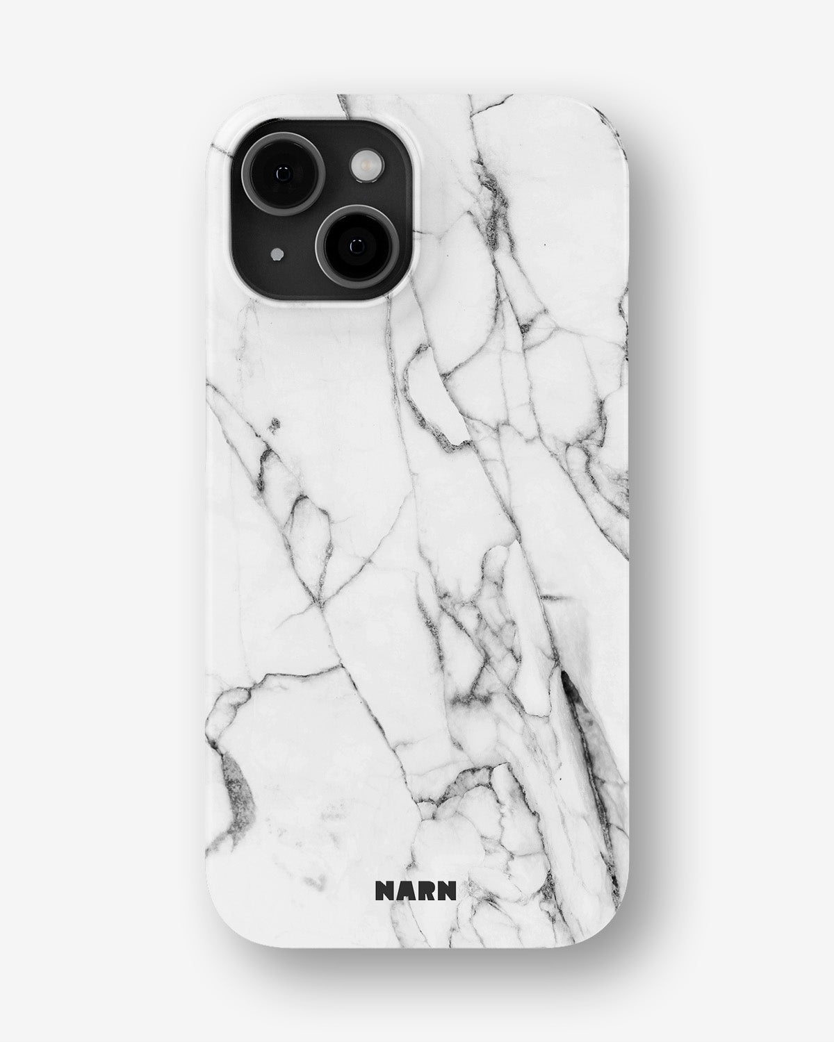 iPhone 12 / iPhone 12 Pro Slim Case - Milky Marble - View 1