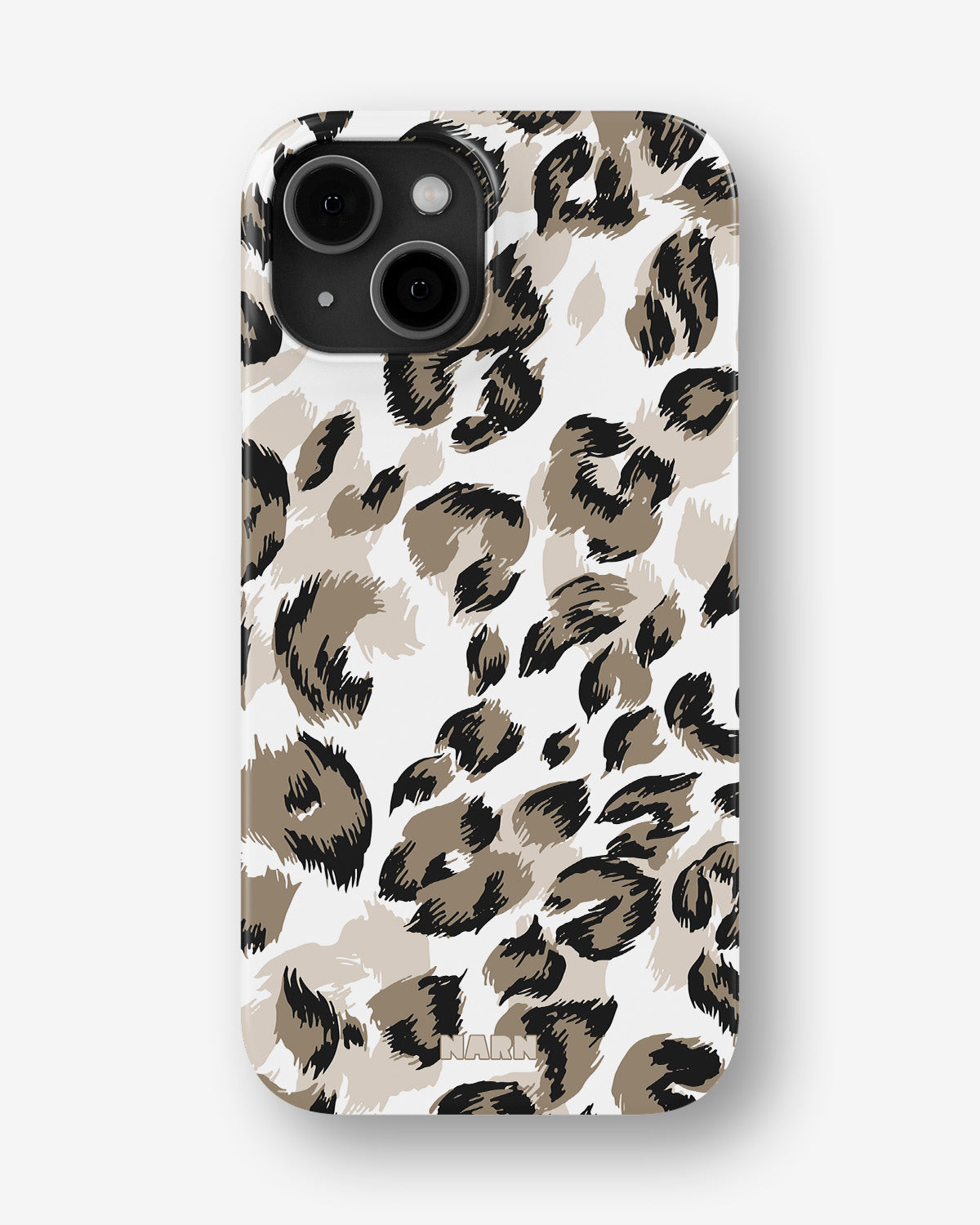 iPhone 12 / iPhone 12 Pro Slim Case - Snow Leopard - View 1