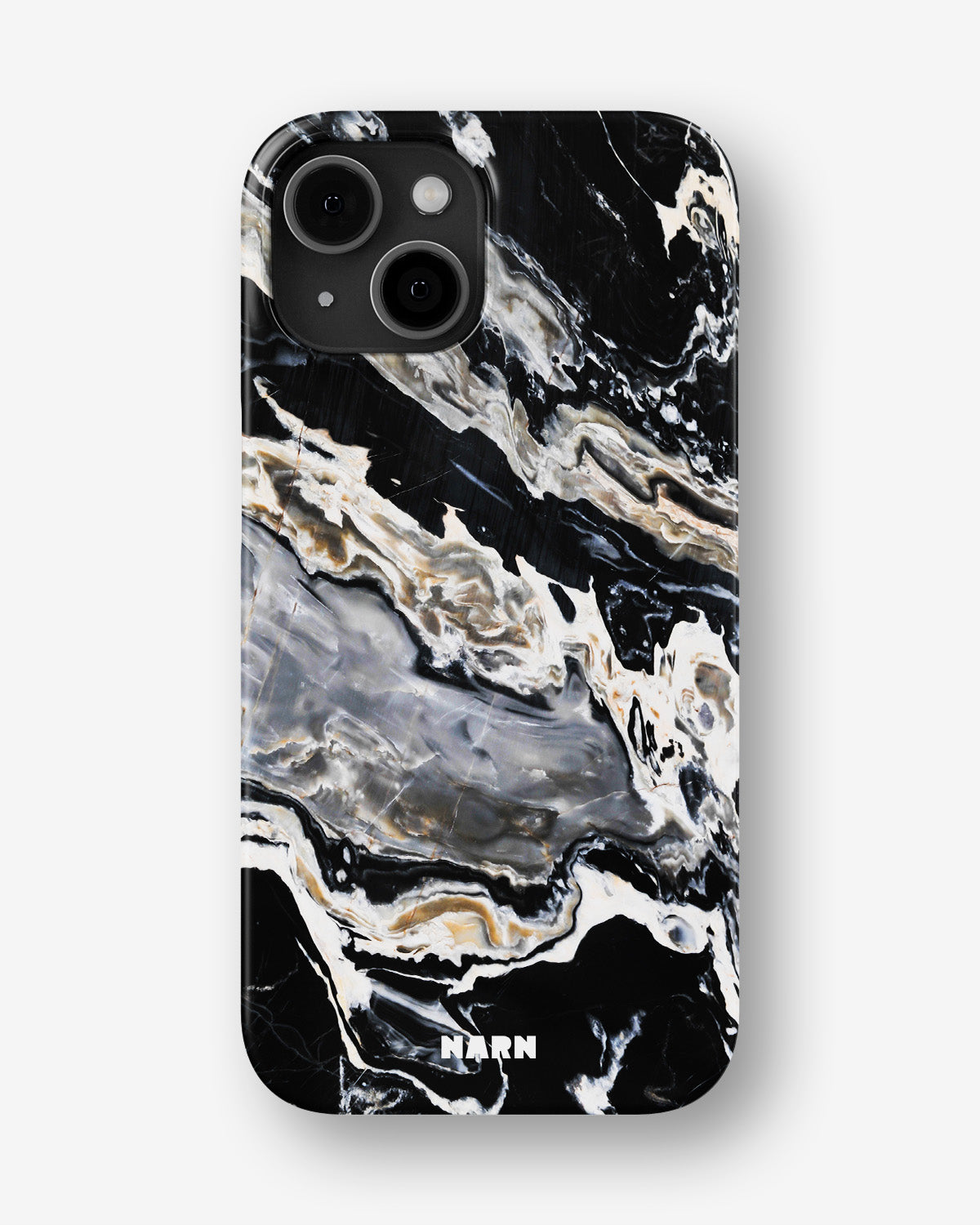 iPhone 12 / iPhone 12 Pro Slim Case - Dark Swirl - View 1