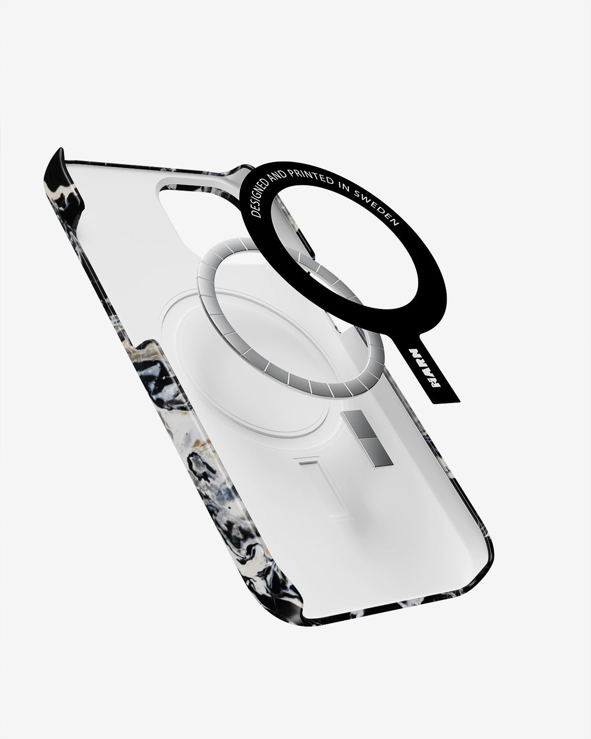 iPhone 12 / iPhone 12 Pro Slim Case - Dark Swirl - View 2