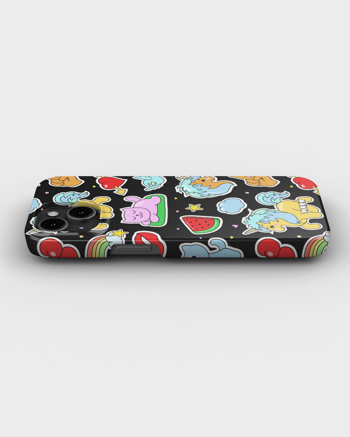 iPhone 12 / iPhone 12 Pro Slim Case - Cute Stickers - View 3