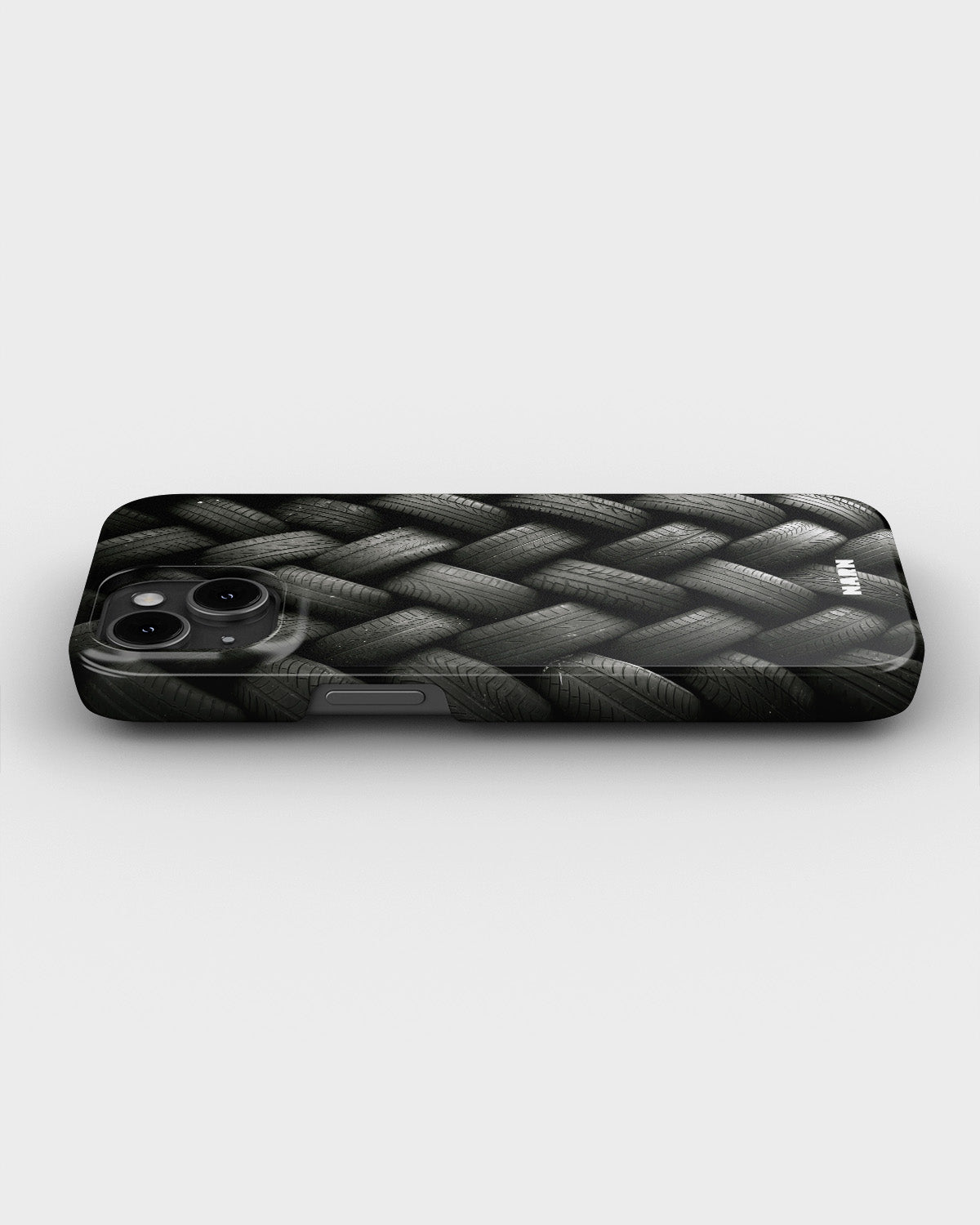 iPhone 12 / iPhone 12 Pro Slim Case - Tires Wall - View 3