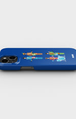 iPhone 12 / iPhone 12 Pro Slim Case - Beatles Blue - View 3