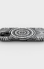 iPhone 12 / iPhone 12 Pro Slim Case - Henna Mandala - View 3