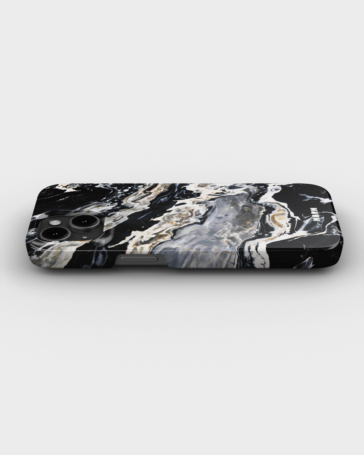 iPhone 12 / iPhone 12 Pro Slim Case - Dark Swirl - View 3