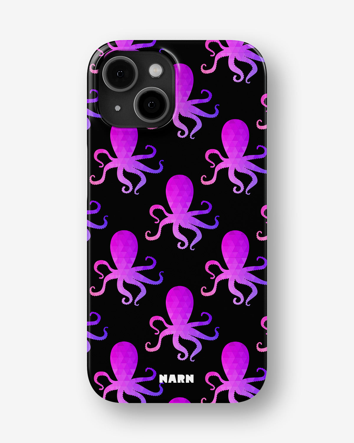 iPhone 12 Mini Slim Case - Octopus Pattern - View 1