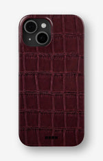 iPhone 12 Mini Slim Case - Rouge Croc - View 1