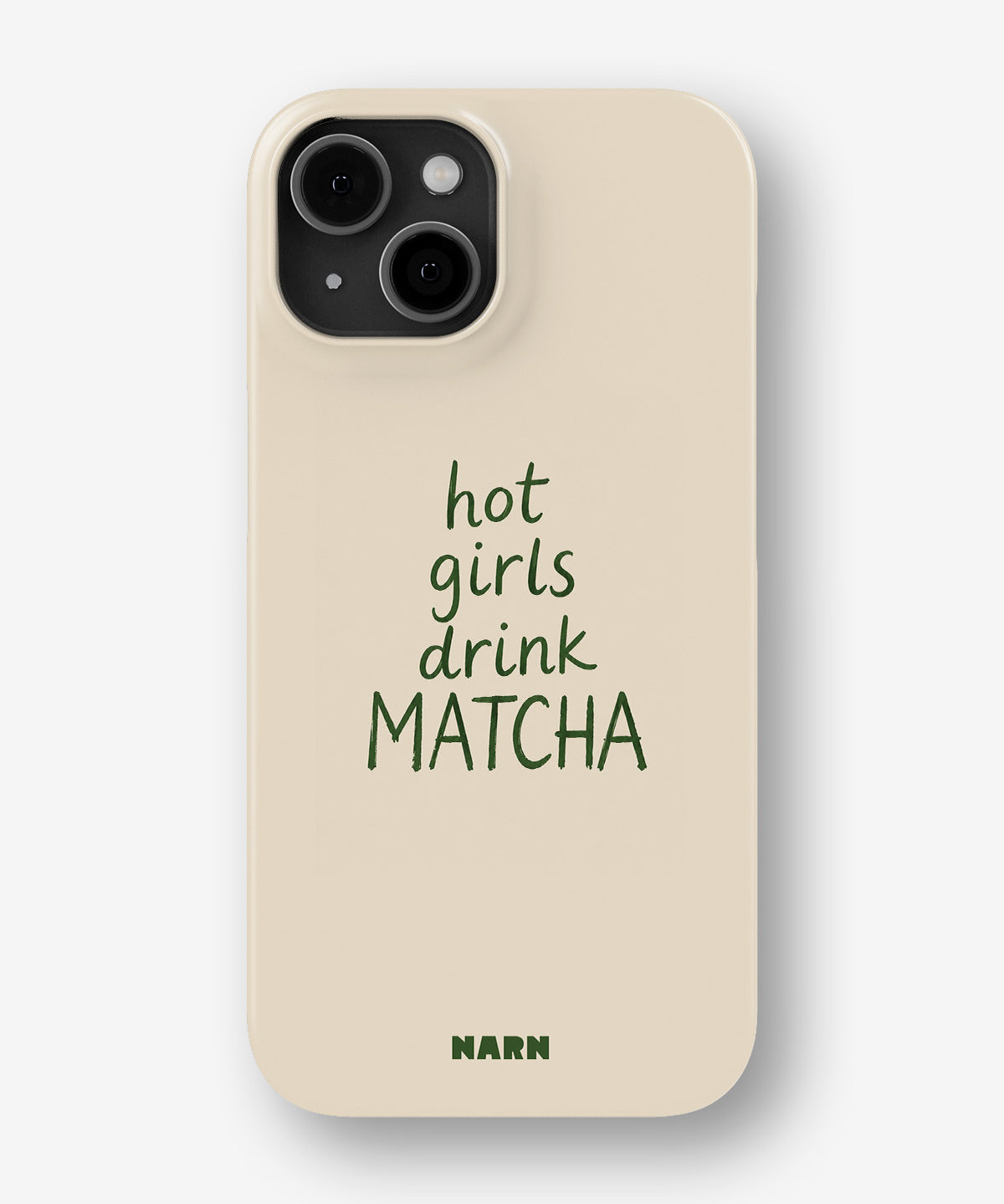 iPhone 12 Mini Slim Case - Drink Matcha - View 1