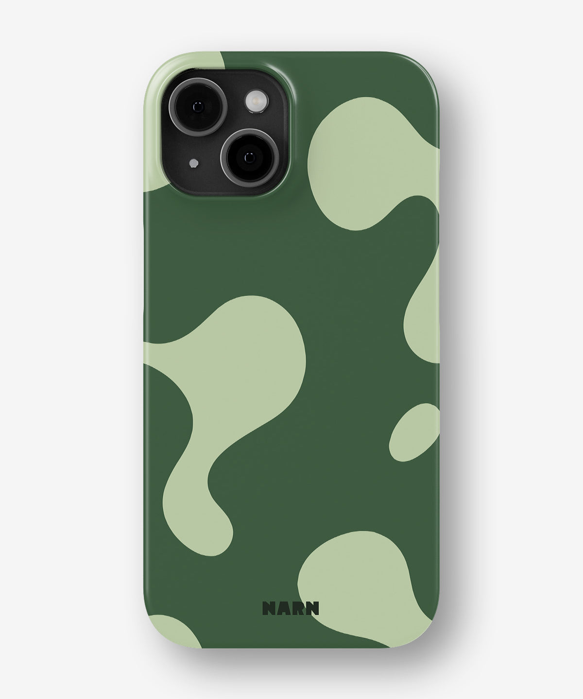 iPhone 12 Mini Slim Case - Green Blend - View 1