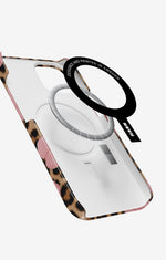 iPhone 12 Mini Slim Case - Leopard Flower - View 2