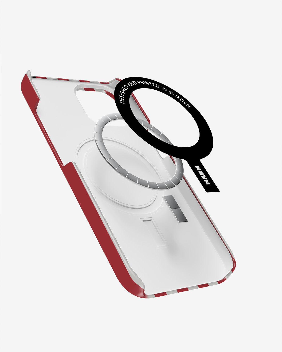 iPhone 12 Mini Slim Case - Cherry Stripes - View 2