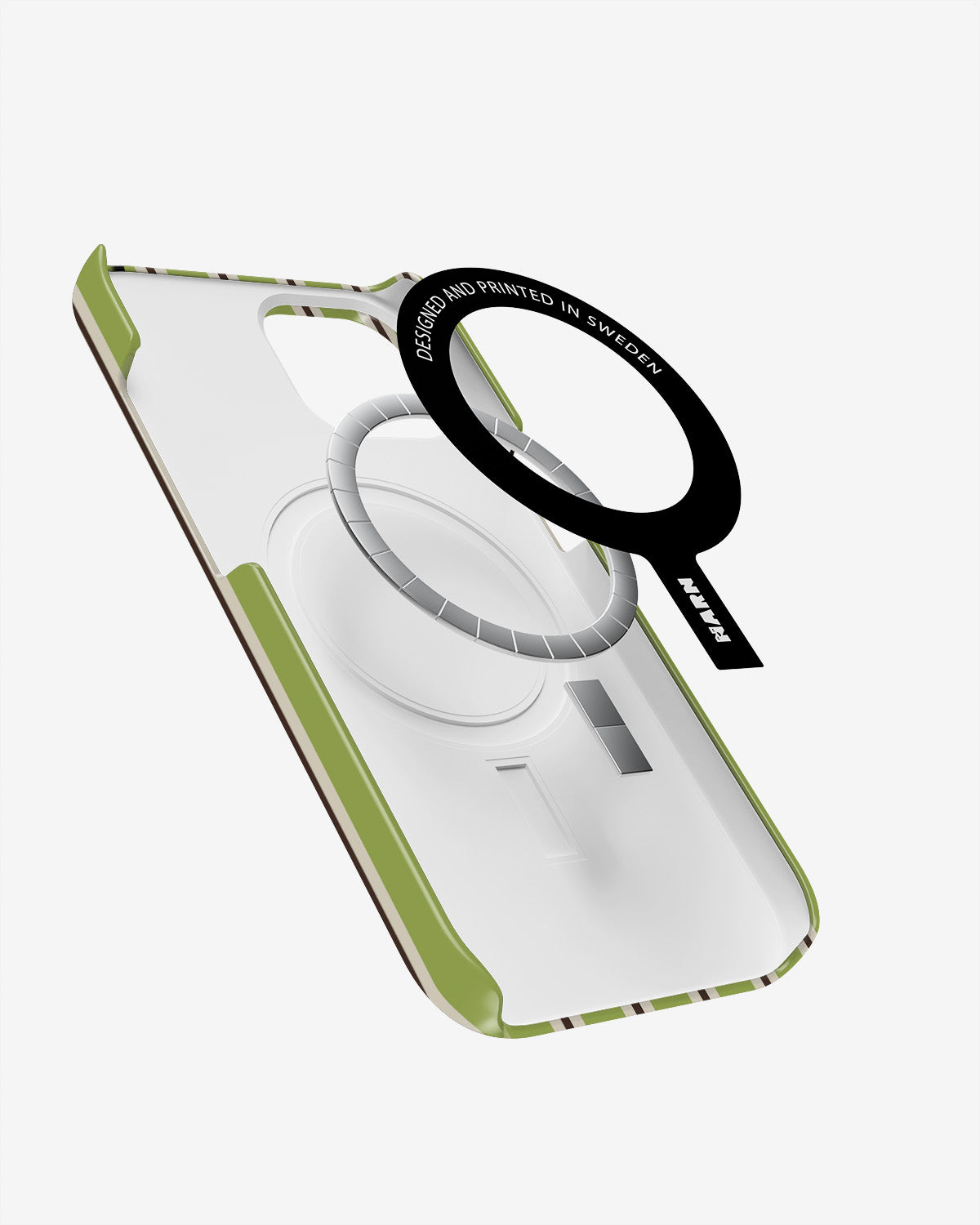 iPhone 12 Mini Slim Case - Matcha Lines - View 2