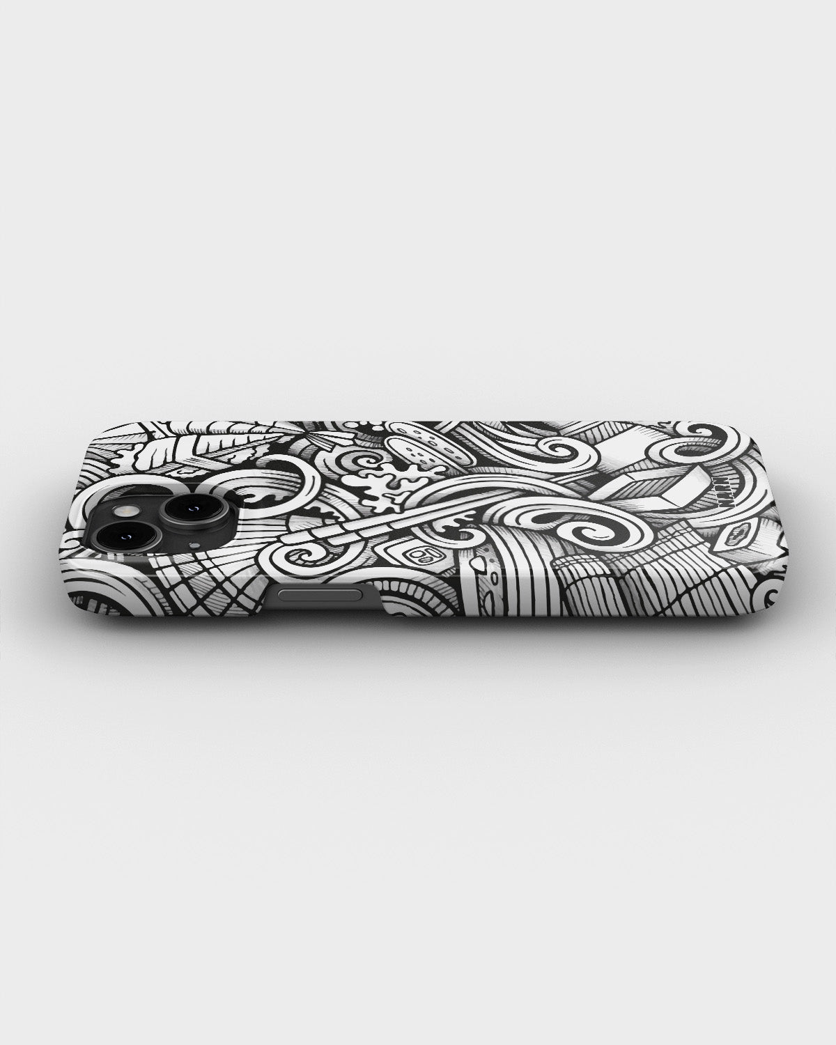 iPhone 12 Mini Slim Case - Japanese Pattern - View 3