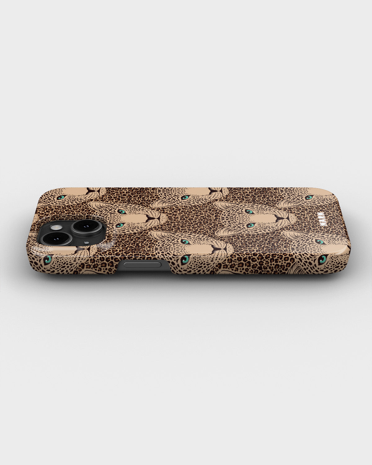 iPhone 12 Mini Slim Case - Leopard Gaze - View 3
