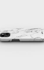 iPhone 12 Mini Slim Case - Milky Marble - View 3