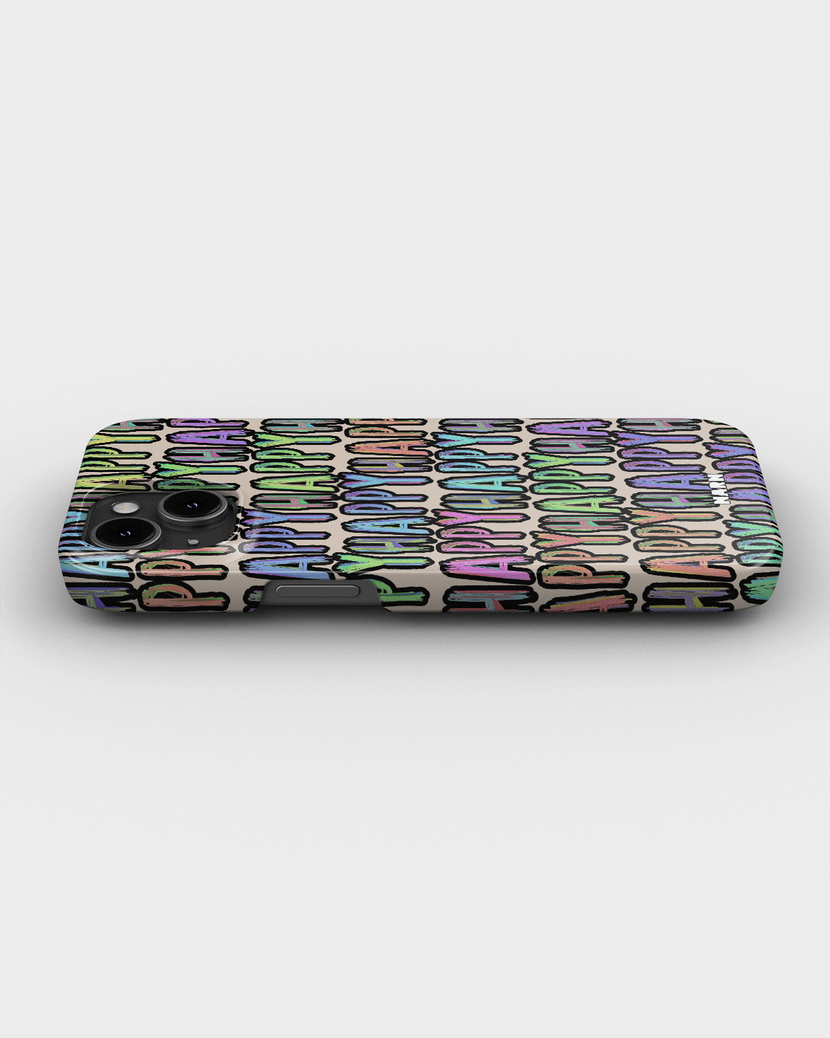 iPhone 12 Mini Slim Case - Happy - View 3