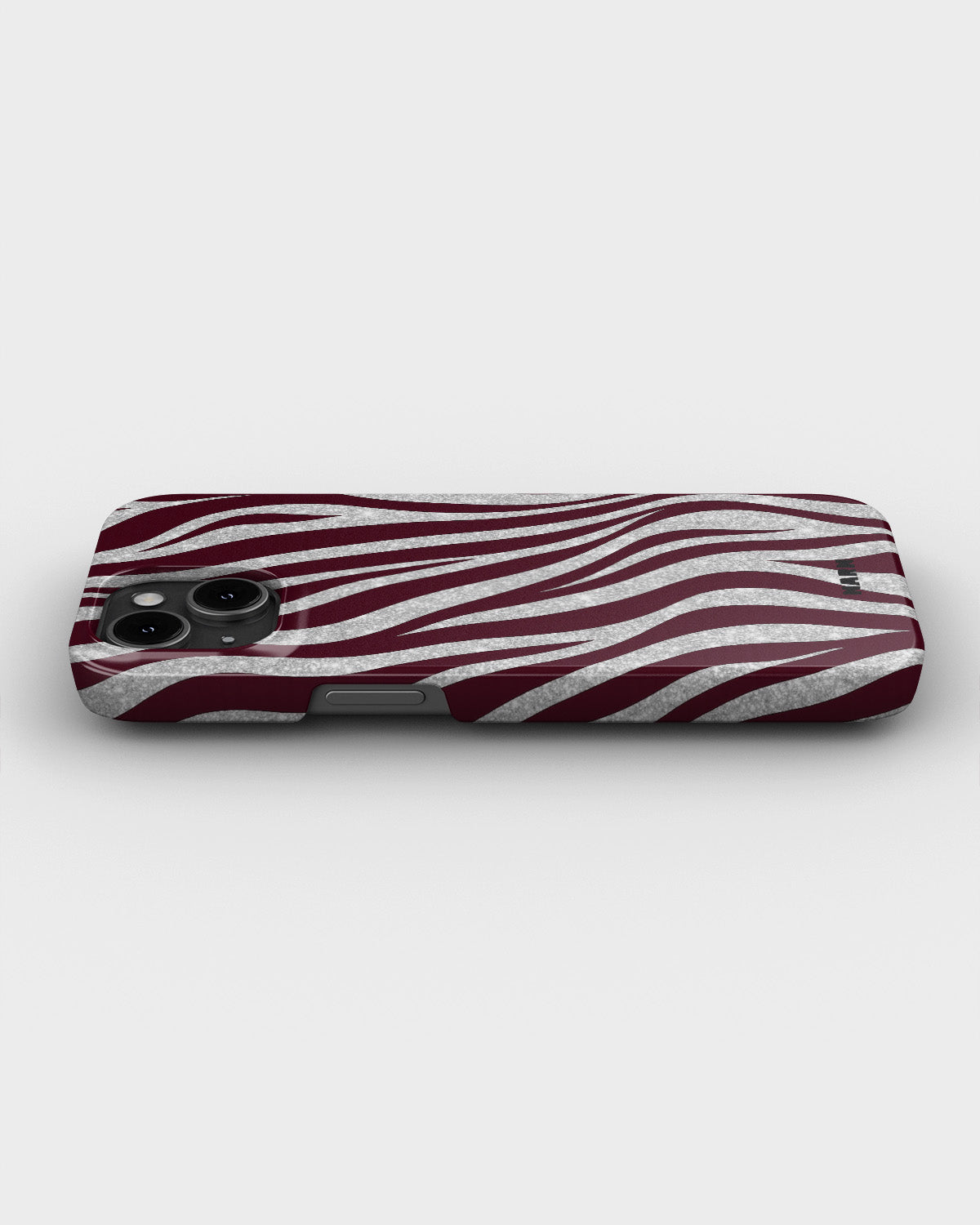 iPhone 12 Mini Slim Case - Velvet Zebra - View 3