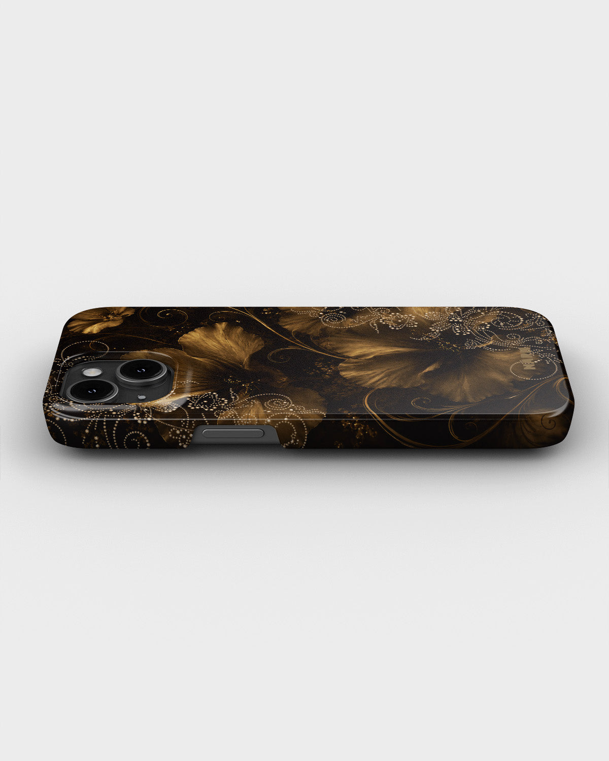 iPhone 12 Mini Slim Case - Bloom Noir - View 3