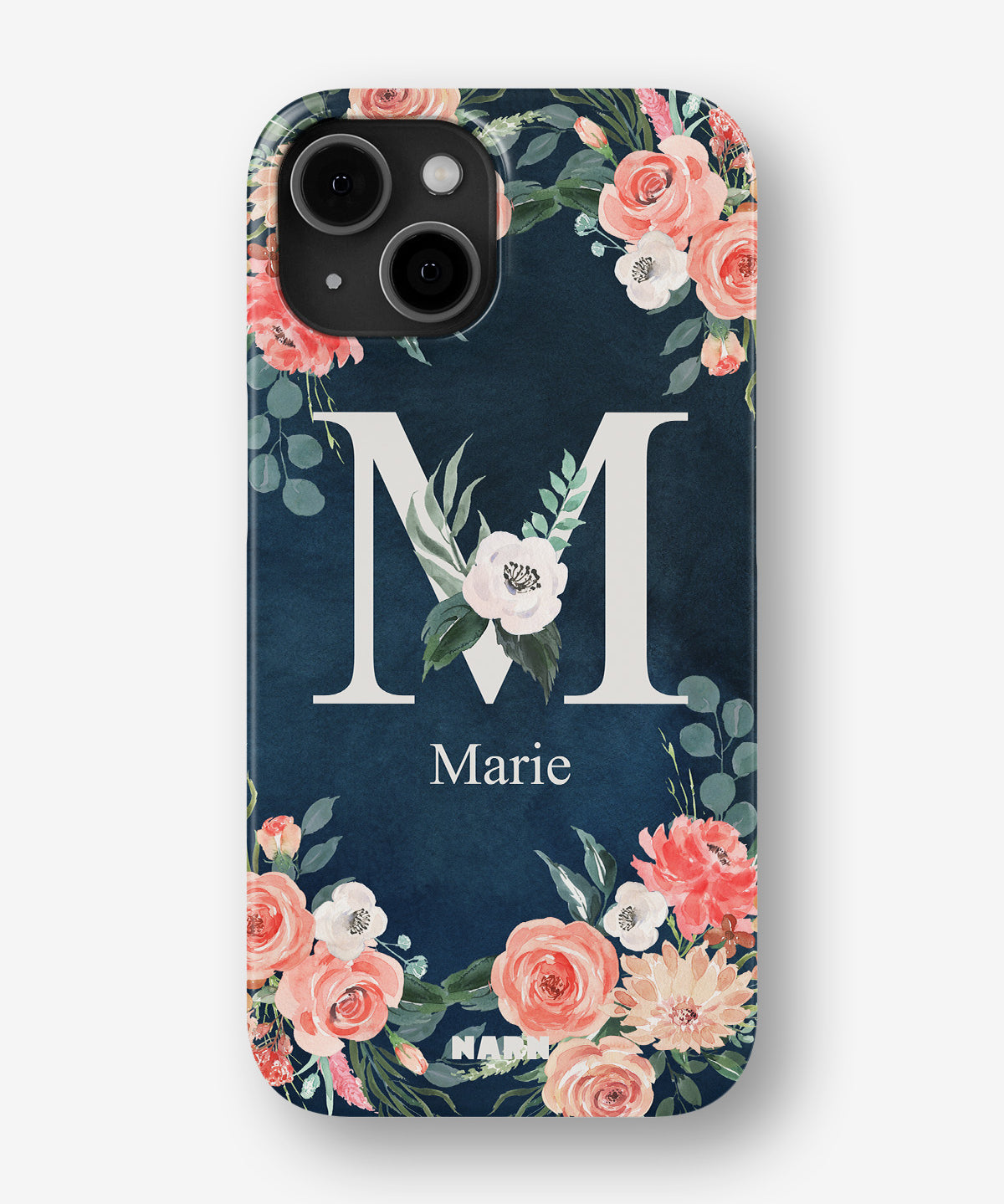 iPhone 13 Mini Slim Case - Custom - Floral - View 1