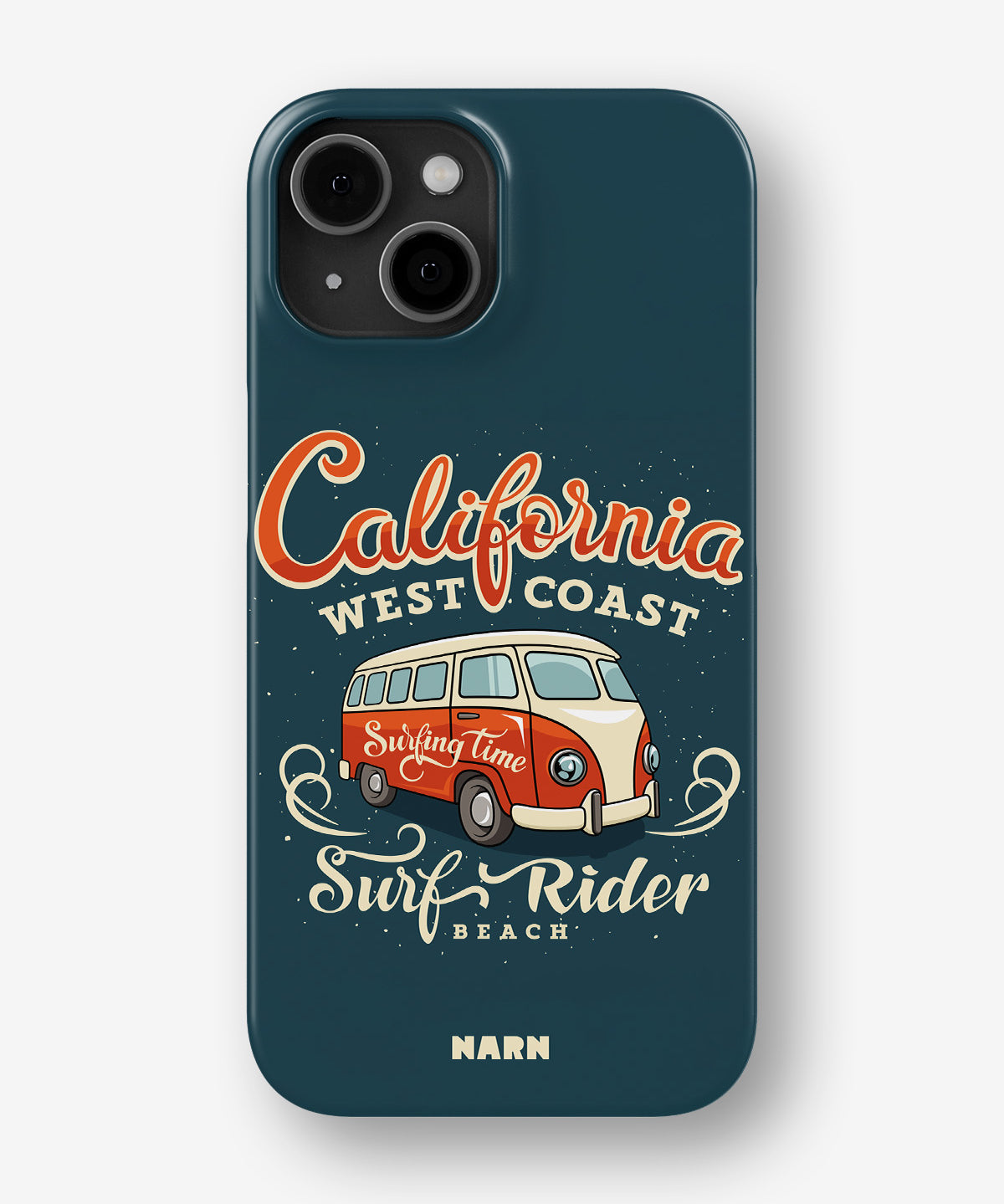 iPhone 13 Mini Slim Case - California Surf - View 1