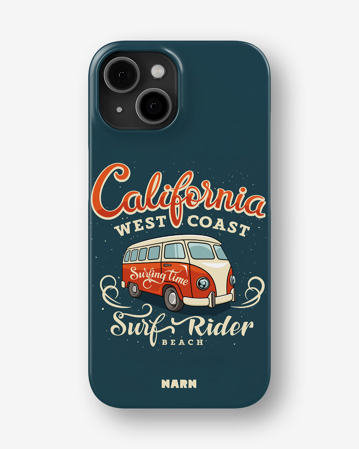 iPhone 13 Mini Slim Case - California Surf - View 1