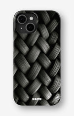 iPhone 13 Mini Slim Case - Tires Wall - View 1