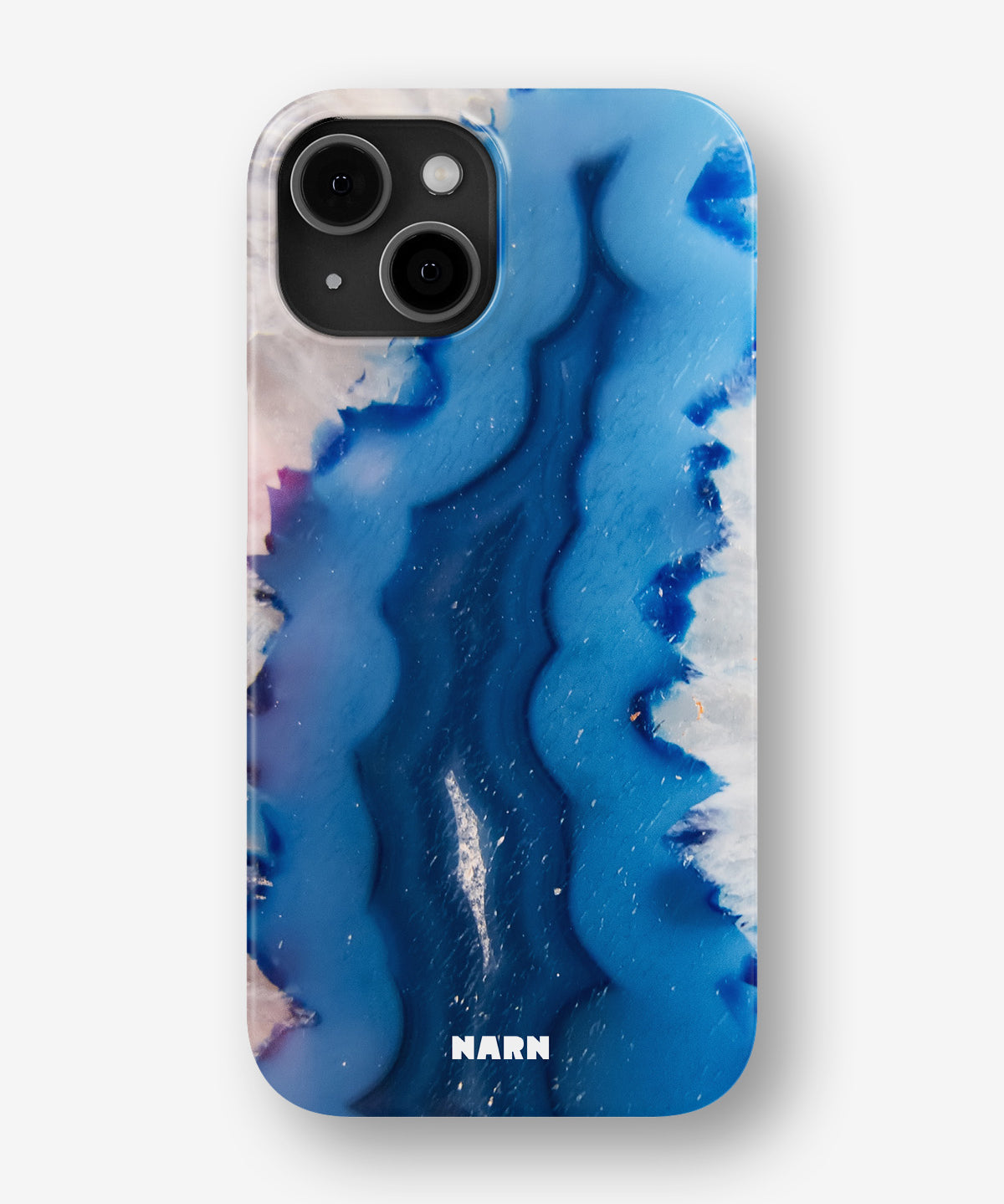 iPhone 13 Mini Slim Case - Blue Agate - View 1