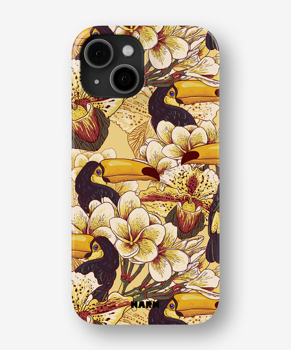 iPhone 13 Mini Slim Case - Toucans - View 1