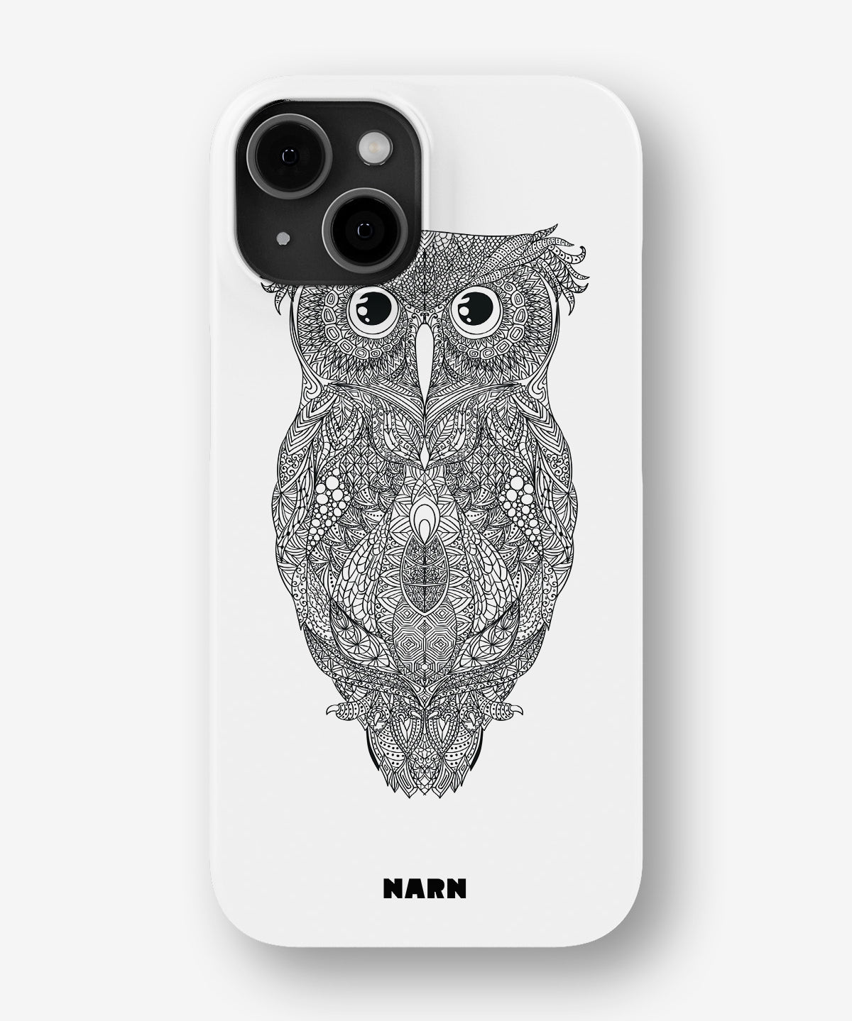 iPhone 13 Mini Slim Case - Owl - View 1