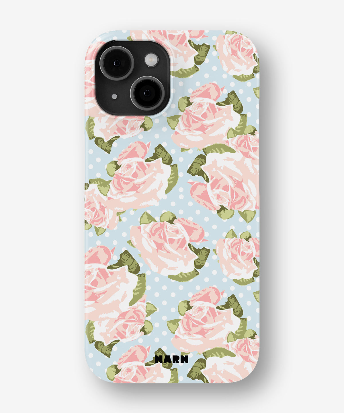 iPhone 13 Mini Slim Case - Rose Garden - View 1