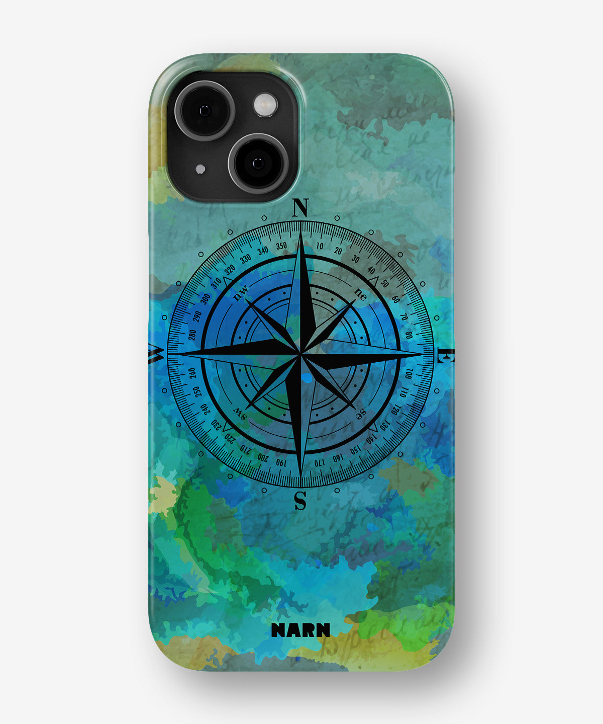 iPhone 13 Mini Slim Case - Compass - View 1