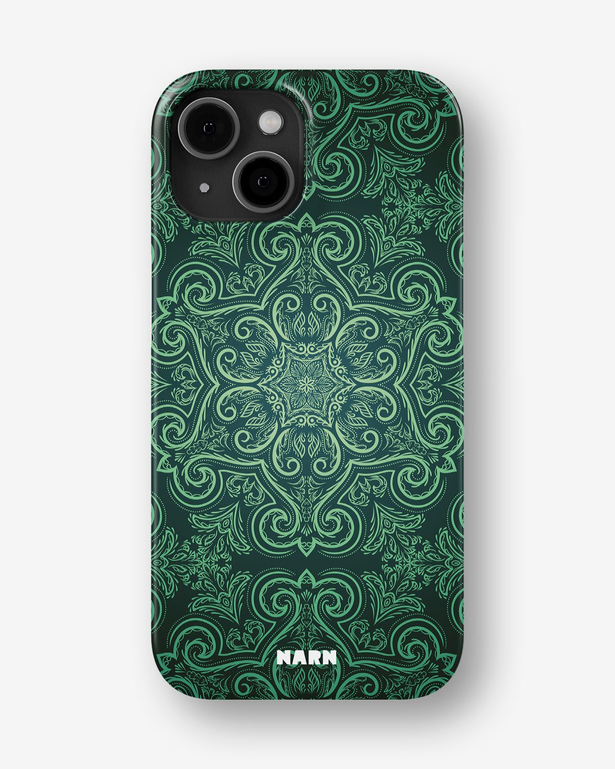 iPhone 13 Mini Slim Case - Retro Forest - View 1