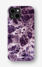 iPhone 13 Mini Slim Case - Purple Marble - View 1