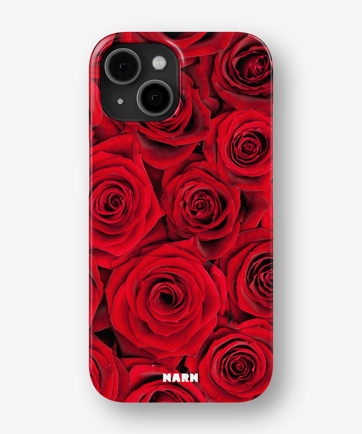 iPhone 13 Mini Slim Case - Red Roses - View 1