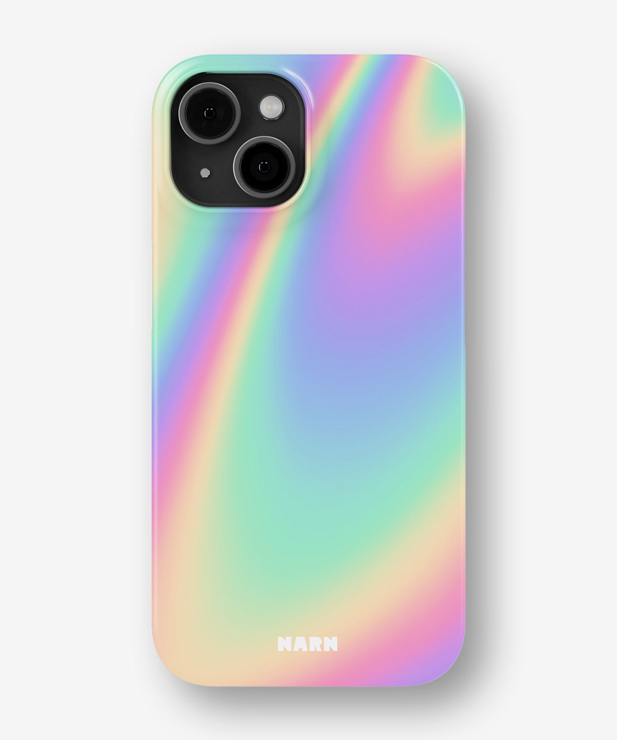 iPhone 13 Mini Slim Case - Rainbow Haze - View 1