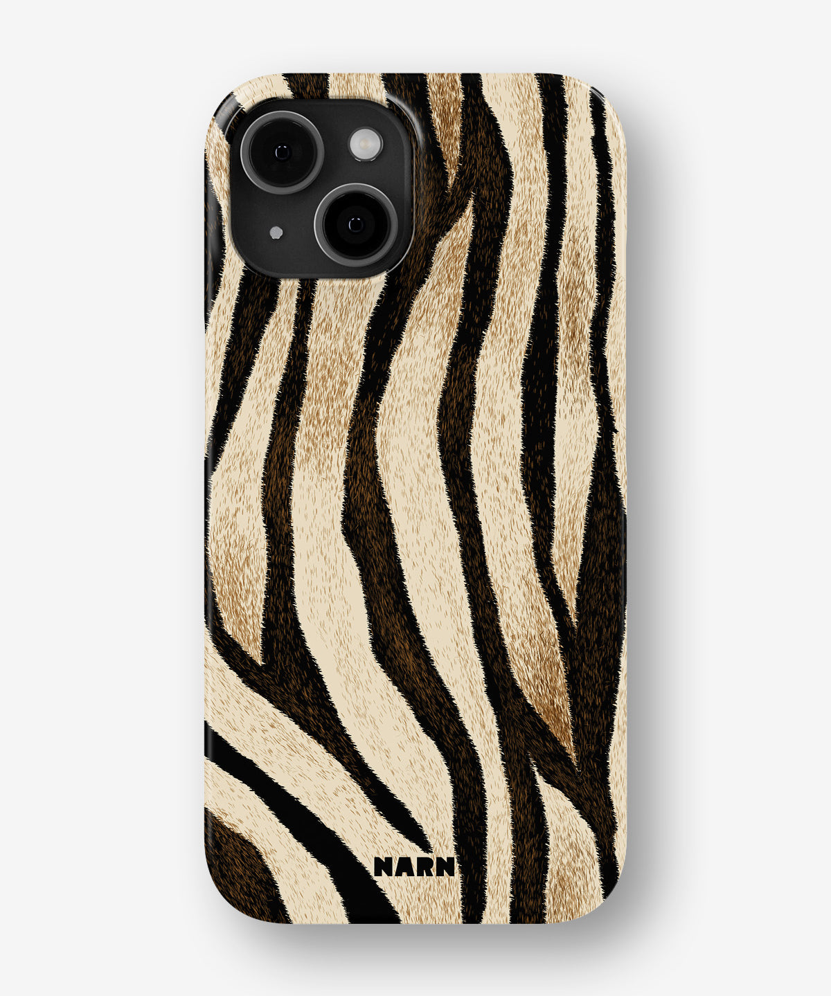 iPhone 13 Mini Slim Case - Wild Zebra - View 1