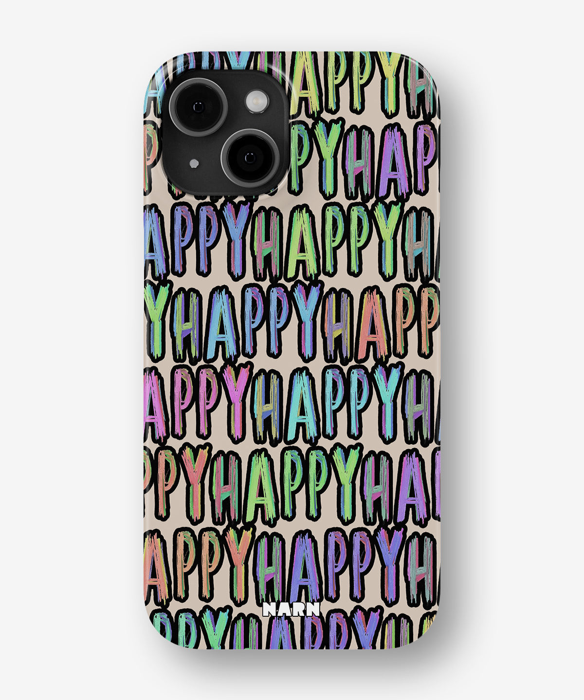 iPhone 13 Mini Slim Case - Happy - View 1