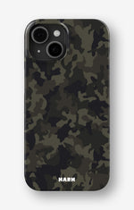 iPhone 13 Mini Slim Case - Jungle Green Camo - View 1