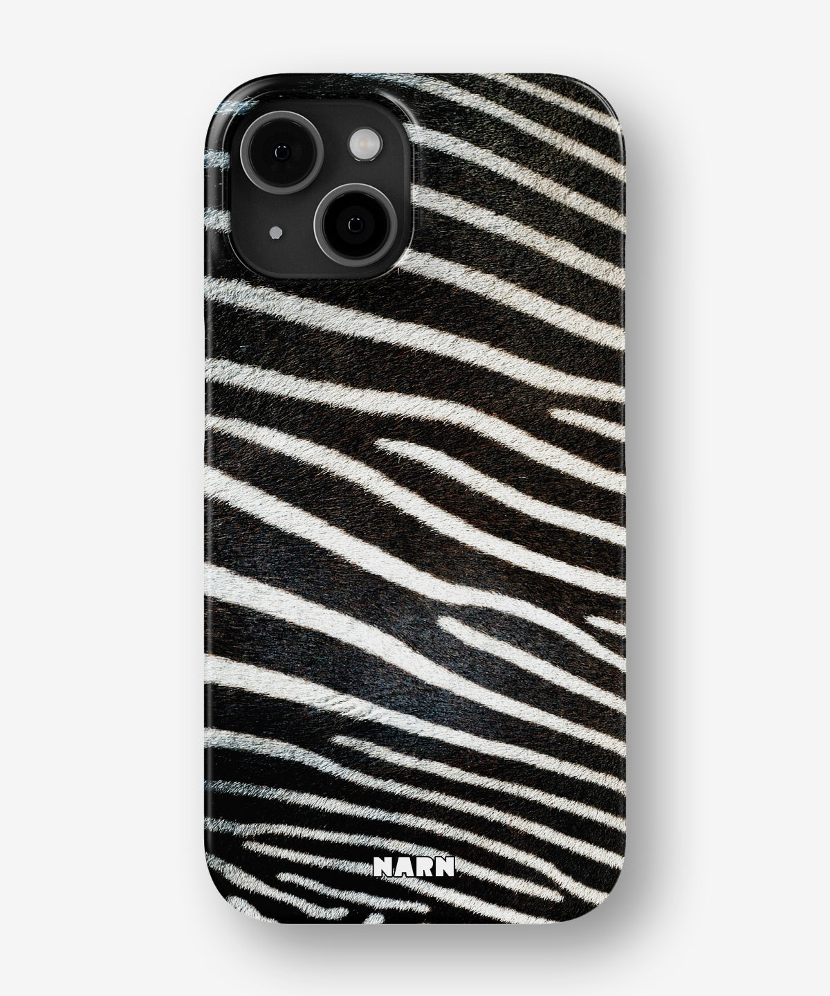 iPhone 13 Mini Slim Case - Zebra Stripe - View 1